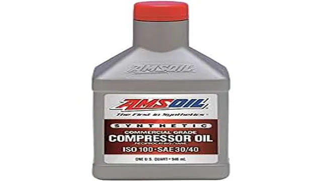 what weight is air compressor oil