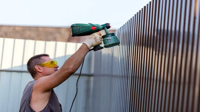 whats the best fence paint sprayer