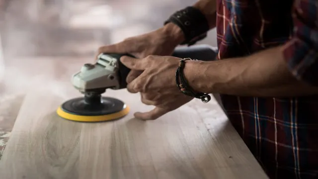 when to use orbital sander