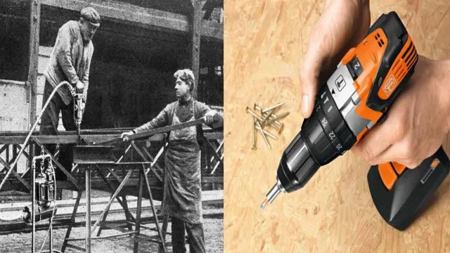 when was cordless drill invented