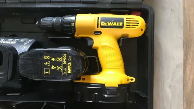 when was dewalts 1st cordless drill made