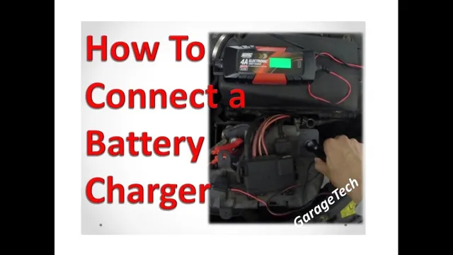 where to connect car battery charger