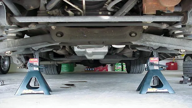 where to place jack stands on ram 1500