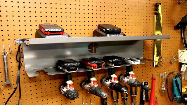 where to store cordless drill batteries