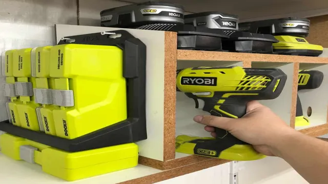 where to store cordless drill batteries