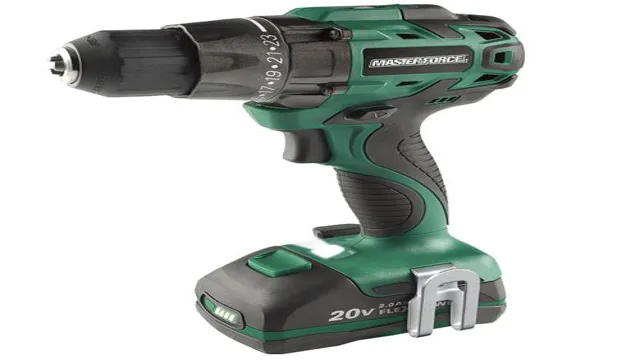 who makes masterforce cordless drills