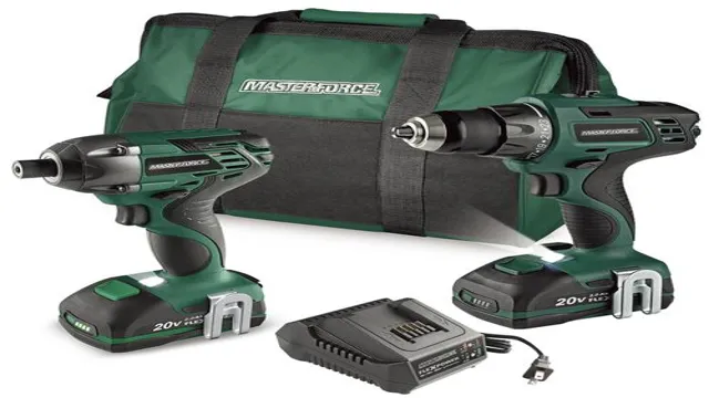 who makes masterforce cordless drills