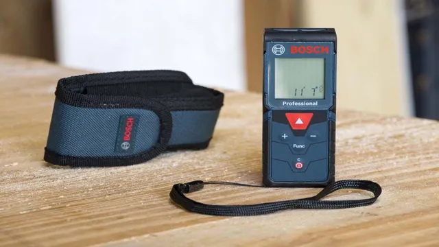 why does my bosch laser level blink