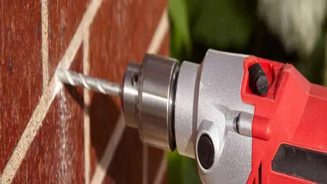 will an impact driver drill into brick