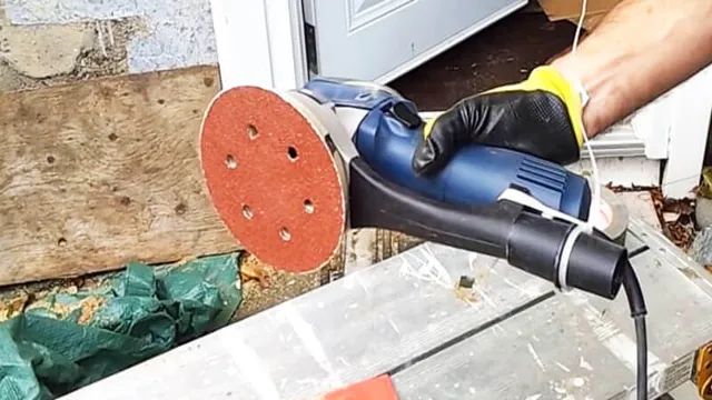 will orbital sander remove paint